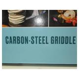 Charbroil Carbon Steel Heat-Resistant Griddle Stone Grill Topper Silver