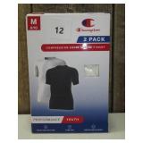 Champion - 2 pk of youth medium compression short sleeve t-shirts