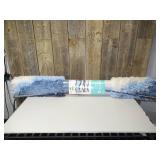 Waves Area Kids' Rug Blue/Green 4ft x 5ft 6in - Pillowfort