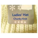 Ladies Beanie Hat, One Size (set of 3)