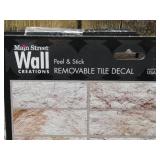 Main Street Wall Creations - Removable Tile Decal (6 Sq Ft)