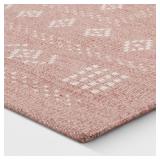 4'x5'6' Vintage Kids' Rug Pink - Pillowfort