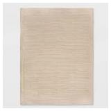 5' x 7' Natural Woven Rectangular Outdoor Area Rug Heathered Cream - Threshold