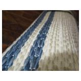 5' x 7' Striped Outdoor Rug Blue & White - Threshold