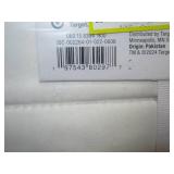 Twin/Twin Extra Long Satin Quilt White/Black - Room Essentials