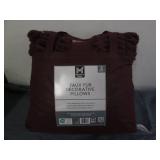 Faux fur decorative pillow set... Faux fur decorative pillow set...