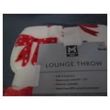 Plush lounge throw... Plush lounge throw...