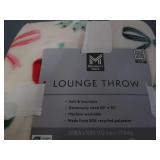 Plush lounge throw... Plush lounge throw...