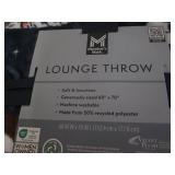 Plush lounge throw... Plush lounge throw...