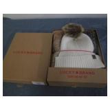 Lucky Brand scarf and hat gift set... Lucky Brand scarf and hat gift set...