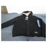 Eddie Bauer L mens lined hoodie... Eddie Bauer L mens lined hoodie...