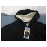 Eddie Bauer L mens lined hoodie... Eddie Bauer L mens lined hoodie...