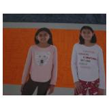 2 Girls Favorite Tee size 4-5... 2 Girls Favorite Tee size 4-5...