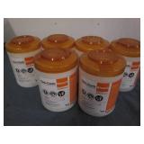 6 Pack of SaniCloth bleach wipes... 6 Pack of SaniCloth bleach wipes...