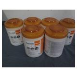 6 Pack of SaniCloth bleach wipes... 6 Pack of SaniCloth bleach wipes...