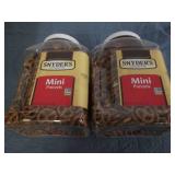 2 One pound jugs of Snyder's Mini P... 2 One pound jugs of Snyder's Mini P...