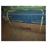 Quill legal size paper 10 reams... Quill legal size paper 10 reams...