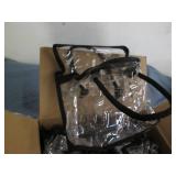 25 Small clear vinyl zippered purse... 25 Small clear vinyl zippered purse...