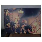 Stretched canvas art on wood frame... Stretched canvas art on wood frame...