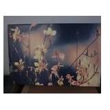 Stretched canvas art on wood frame... Stretched canvas art on wood frame...