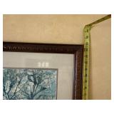 MOLDER Landscape Painting - Framed, Signed, Landscape Farmer Plowing Field with 2 Horses MOLDER Landscape Painting - Framed, Signed, Landscape Farmer Plowing Field with 2 Horses