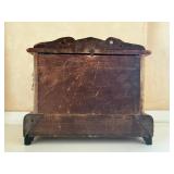 Waterbury Clock Co. Mantel Clock - Marbleized Finish, Brass Bezel Waterbury Clock Co. Mantel Clock - Marbleized Finish, Brass Bezel