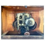 Waterbury Clock Co. Mantel Clock - Marbleized Finish, Brass Bezel Waterbury Clock Co. Mantel Clock - Marbleized Finish, Brass Bezel