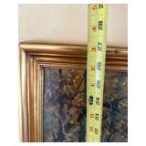 Forest Landscape with Stream - Oil on Canvas signed by Morse Forest Landscape with Stream - Oil on Canvas signed by Morse