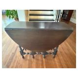 Single Drawer Drop-Leaf Gate Leg Table Single Drawer Drop-Leaf Gate Leg Table