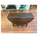 Single Drawer Drop-Leaf Gate Leg Table Single Drawer Drop-Leaf Gate Leg Table