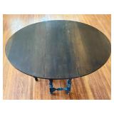 Single Drawer Drop-Leaf Gate Leg Table Single Drawer Drop-Leaf Gate Leg Table