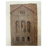 Antique Decor Set: Iron Wall Sconce, Rustic Lantern, Carved Tile Panel, Wooden Plaque Antique Decor Set: Iron Wall Sconce, Rustic Lantern, Carved Tile Panel, Wooden Plaque