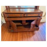 Northwestern Sideboard Buffet with Mirror - Burlington, Iowa - 54.5 in W x 22.5 in D x 33 in H Northwestern Sideboard Buffet with Mirror - Burlington, Iowa - 54.5 in W x 22.5 in D x 33 in H