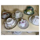 Teacups & Saucers - Assorted Floral China Tea Set Teacups & Saucers - Assorted Floral China Tea Set