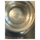 Royal Holland Pewter 4-Piece Tea/Coffee Set on Tray - Made in Holland Royal Holland Pewter 4-Piece Tea/Coffee Set on Tray - Made in Holland