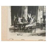 Framed Cityscape Prints - Black & White - Signed ALFON (Lot of 3) Framed Cityscape Prints - Black & White - Signed ALFON (Lot of 3)