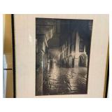 Framed Cityscape Prints - Black & White - Signed ALFON (Lot of 3) Framed Cityscape Prints - Black & White - Signed ALFON (Lot of 3)