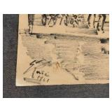 Framed Cityscape Prints - Black & White - Signed ALFON (Lot of 3) Framed Cityscape Prints - Black & White - Signed ALFON (Lot of 3)