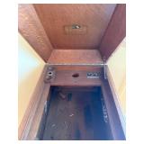 Victrola Console Cabinet With Built-In Record Storage, Curved Legs Victrola Console Cabinet With Built-In Record Storage, Curved Legs