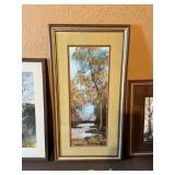 Signed Framed Tree Landscape Prints (Lot of 3) Signed Framed Tree Landscape Prints (Lot of 3)
