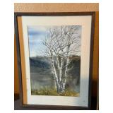 Signed Framed Tree Landscape Prints (Lot of 3) Signed Framed Tree Landscape Prints (Lot of 3)