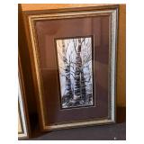 Signed Framed Tree Landscape Prints (Lot of 3) Signed Framed Tree Landscape Prints (Lot of 3)