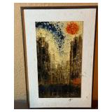 Framed Cityscape Prints - Urban Skyline Duo (Lot of 2) Framed Cityscape Prints - Urban Skyline Duo (Lot of 2)