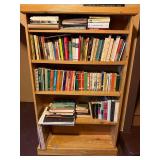 Lot of 2 Bookshelves Oak Finish, 5-Shelf Wooden Bookcase *books NOT included Lot of 2 Bookshelves Oak Finish, 5-Shelf Wooden Bookcase *books NOT included