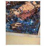 August Molder Abstract Landscape Painting - Thick Impasto on Canvas August Molder Abstract Landscape Painting - Thick Impasto on Canvas