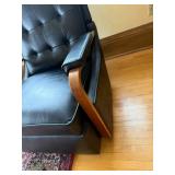 La-Z-Boy Style No. 833 Recliner with Wood Armrests La-Z-Boy Style No. 833 Recliner with Wood Armrests
