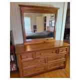Pennsylvania House Dresser with Mirror Pennsylvania House Dresser with Mirror