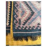 Kilim Rugs - Handwoven Geometric Diamond Motifs (Lot of 2) Kilim Rugs - Handwoven Geometric Diamond Motifs (Lot of 2)