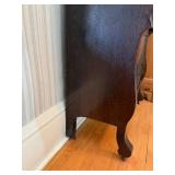 Antique Secretary Desk with Drop-Front Writing Surface, Pigeonholes & Glass Door Bookcase Antique Secretary Desk with Drop-Front Writing Surface, Pigeonholes & Glass Door Bookcase