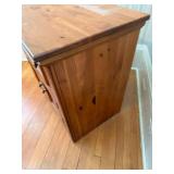 Pennsylvania House Nightstand Wood Cabinet - 2-Drawer, 2-Door Storage Pennsylvania House Nightstand Wood Cabinet - 2-Drawer, 2-Door Storage